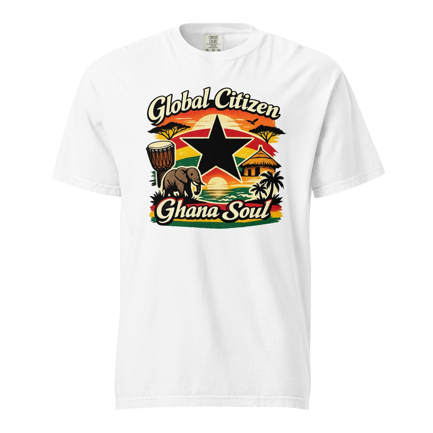 Unisex garment - dyed heavyweight t-shirt - THREE BOYZ