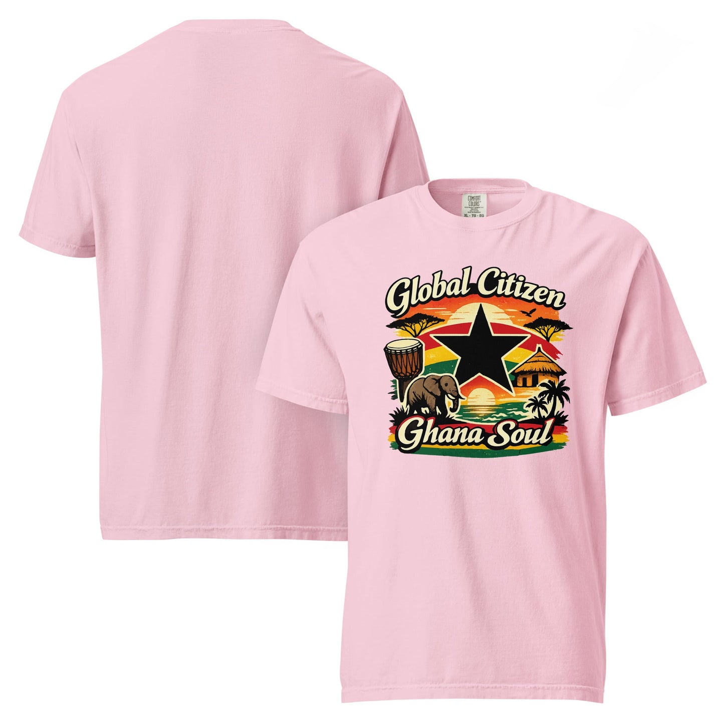 Unisex garment - dyed heavyweight t-shirt - THREE BOYZ