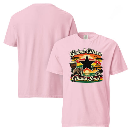 Unisex garment - dyed heavyweight t-shirt - THREE BOYZ