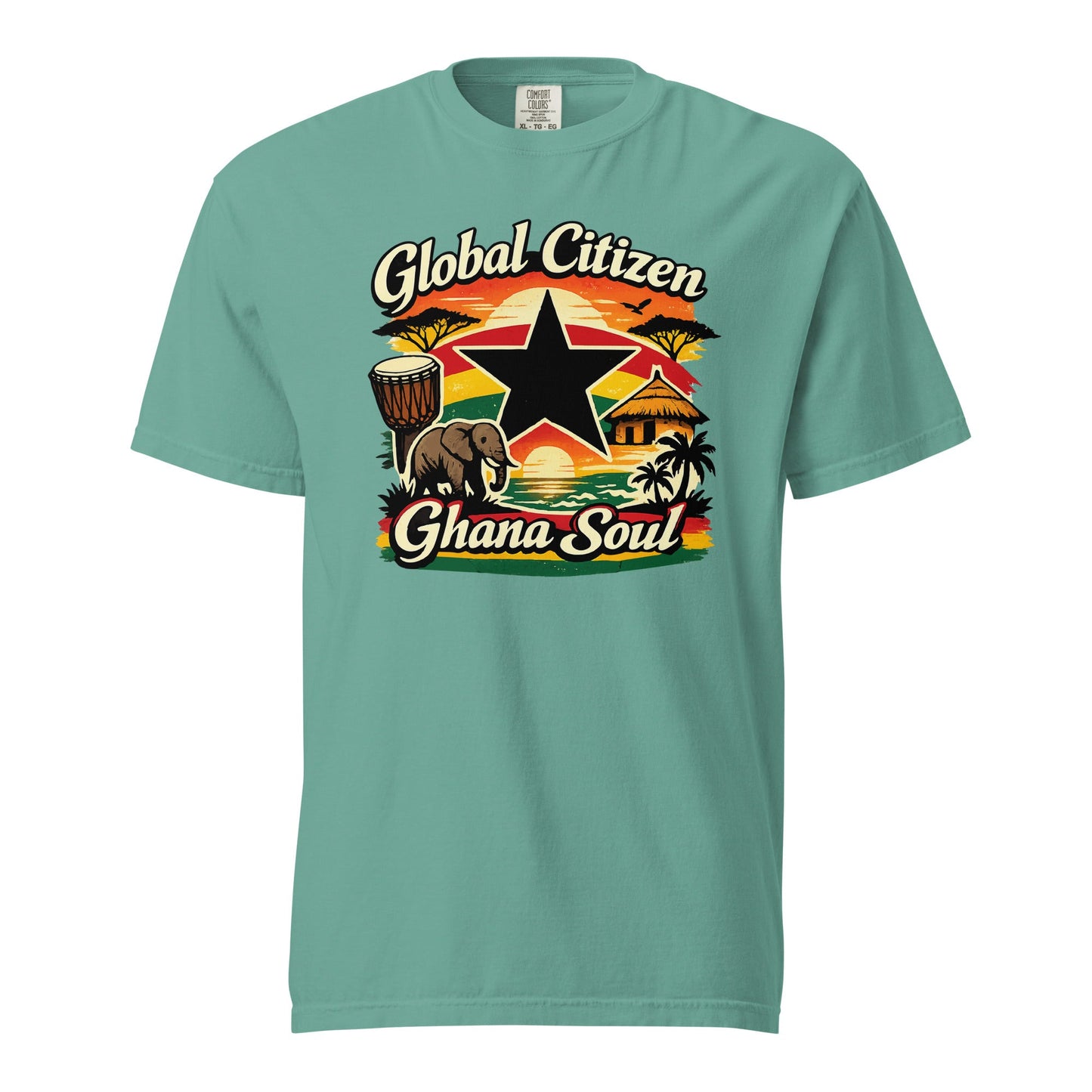 Unisex garment - dyed heavyweight t-shirt - THREE BOYZ