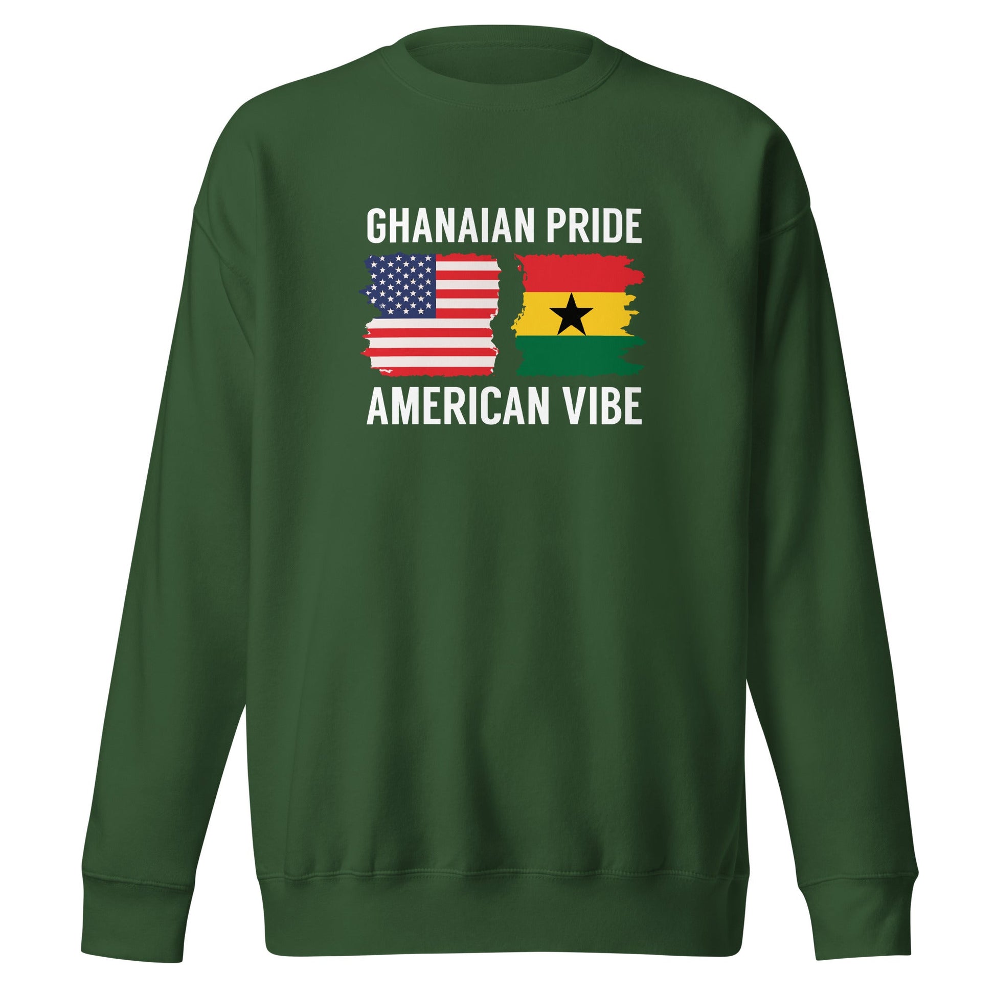 Unisex Premium Sweatshirt - Ghana pride - THREE BOYZ