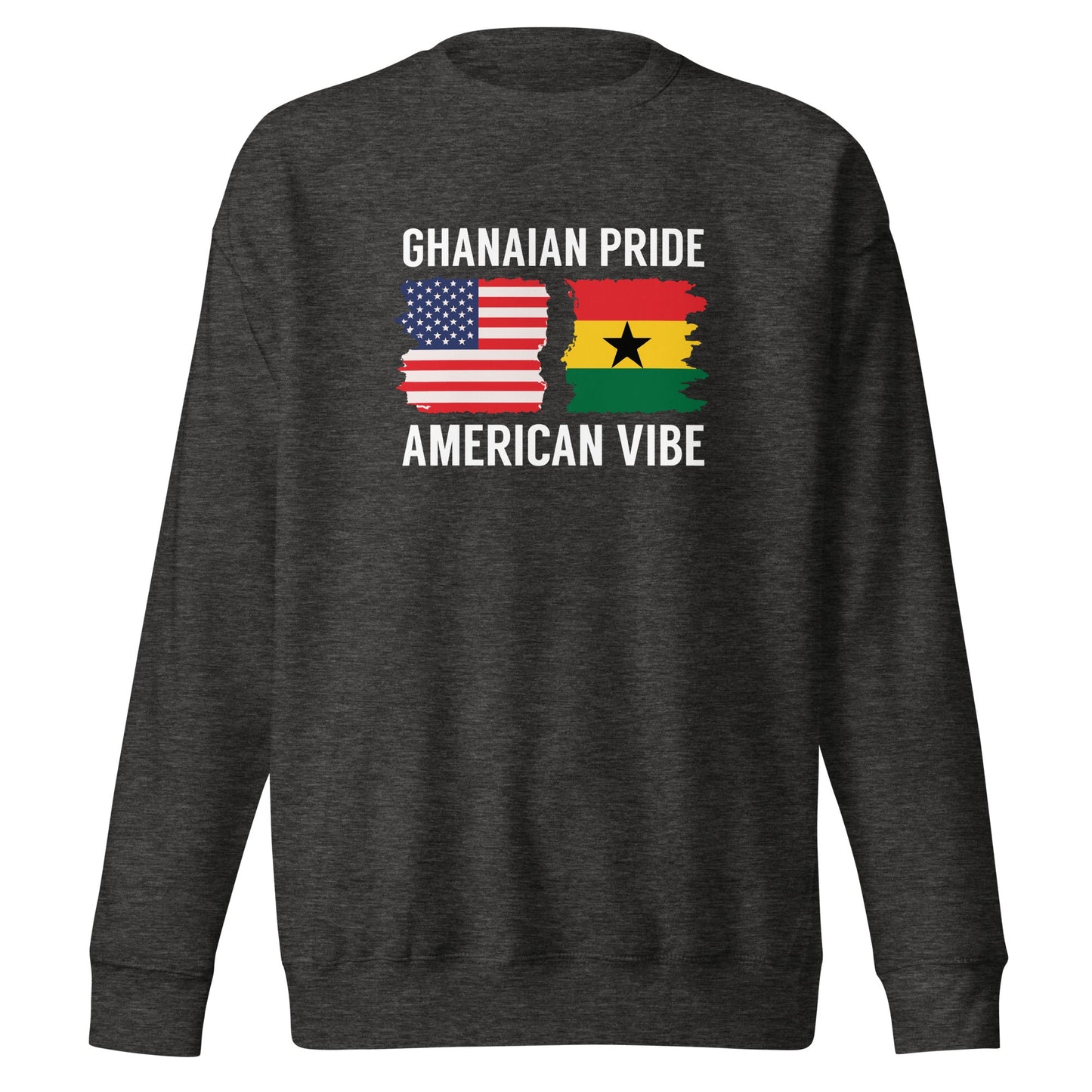 Unisex Premium Sweatshirt - Ghana pride - THREE BOYZ