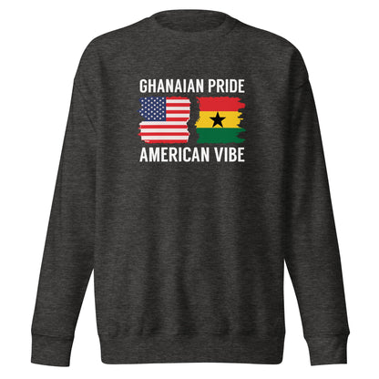 Unisex Premium Sweatshirt - Ghana pride - THREE BOYZ
