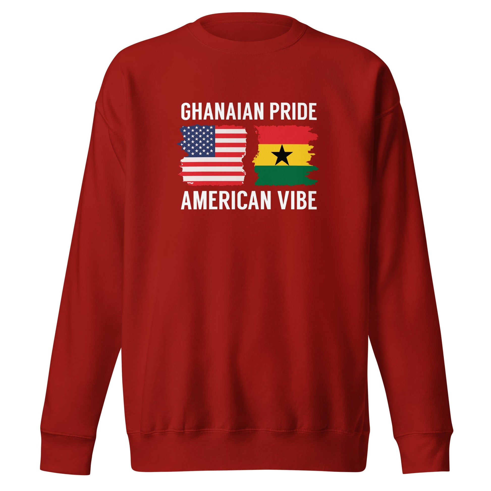 Unisex Premium Sweatshirt - Ghana pride - THREE BOYZ