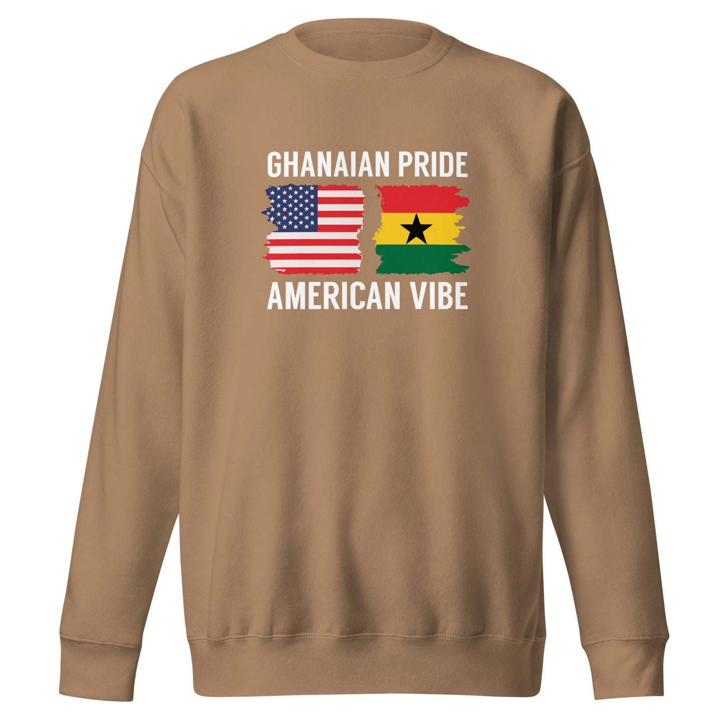Unisex Premium Sweatshirt - Ghana pride - THREE BOYZ