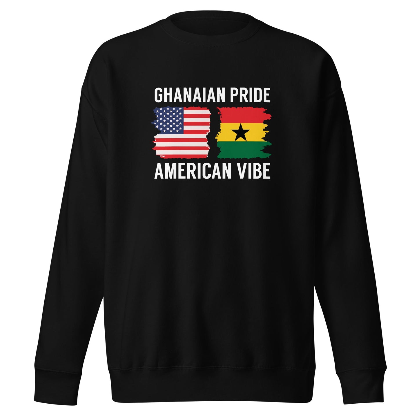 Unisex Premium Sweatshirt - Ghana pride - THREE BOYZ