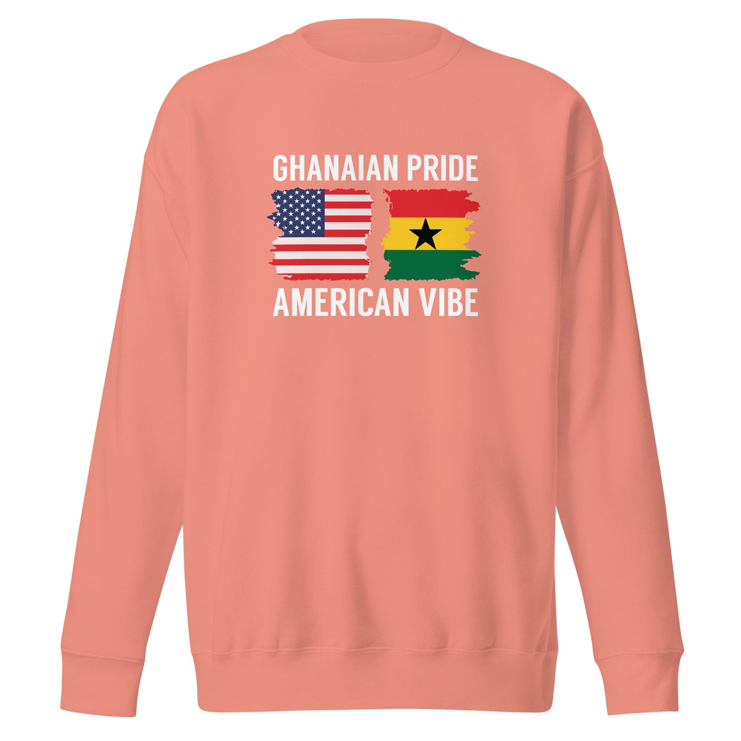 Unisex Premium Sweatshirt - Ghana pride - THREE BOYZ