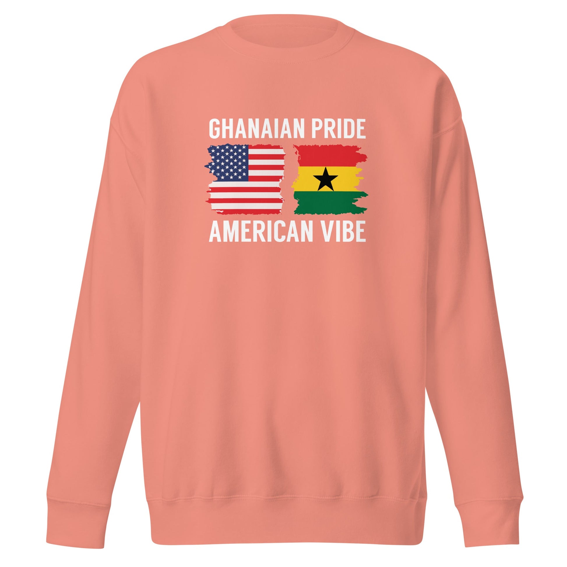 Unisex Premium Sweatshirt - Ghana pride - THREE BOYZ