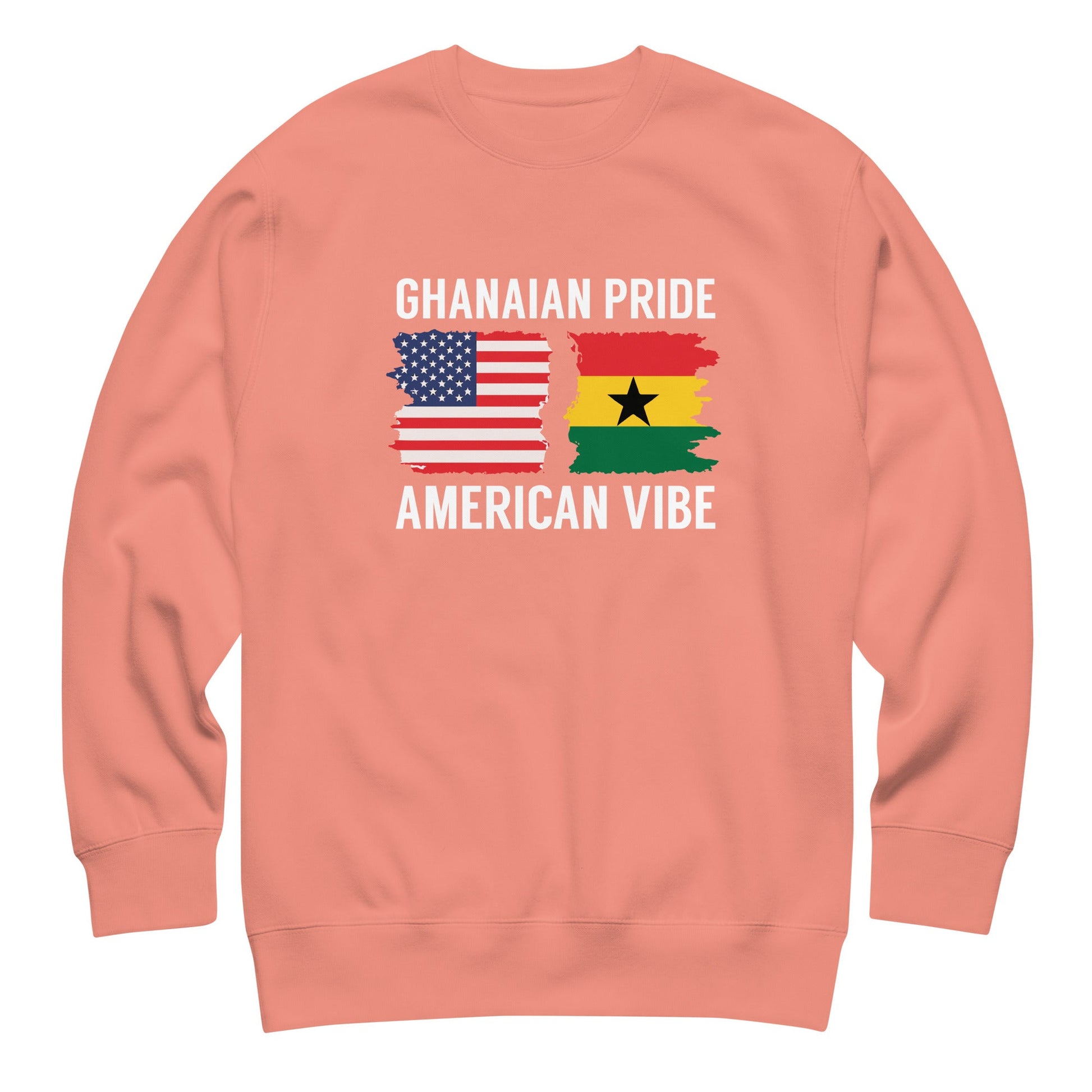 Unisex Premium Sweatshirt - Ghana pride - THREE BOYZ