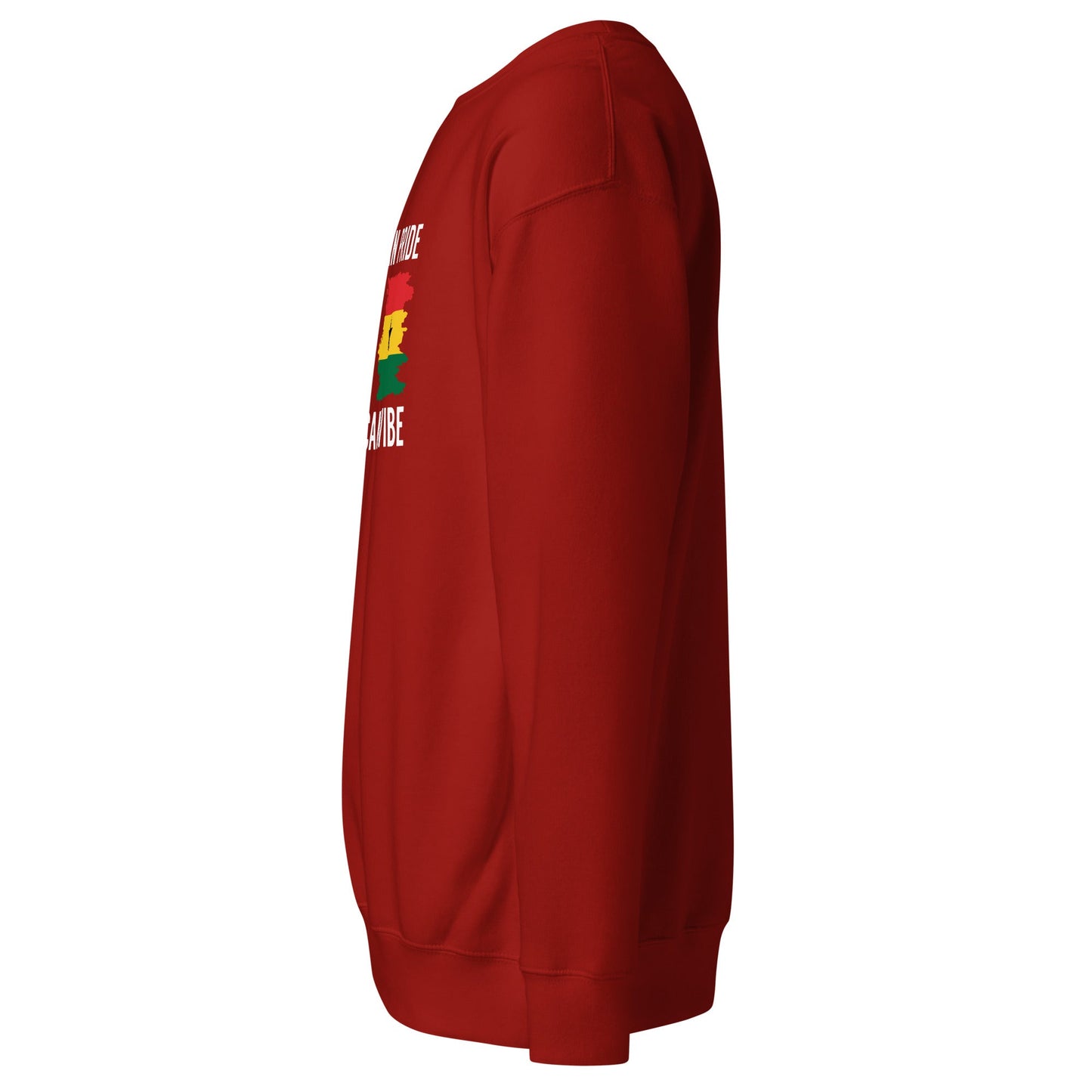 Unisex Premium Sweatshirt - Ghana pride - THREE BOYZ