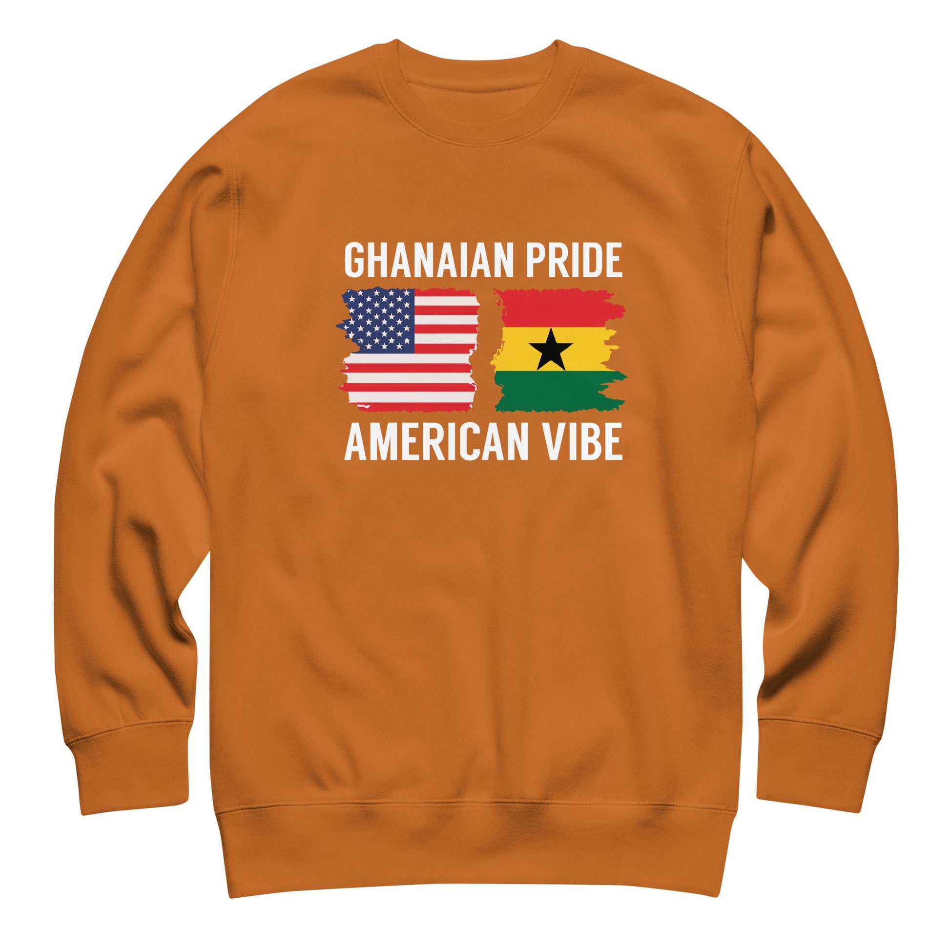 Unisex Premium Sweatshirt - Ghana pride - THREE BOYZ