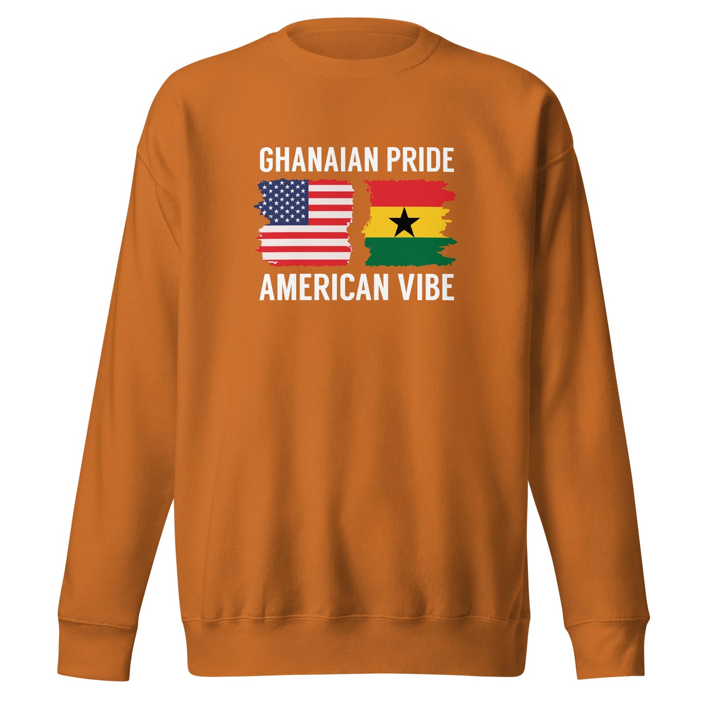 Unisex Premium Sweatshirt - Ghana pride - THREE BOYZ